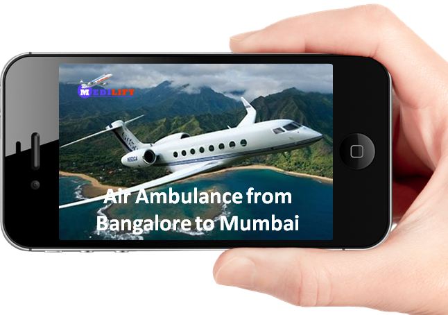 Air Ambulance from Bangalore to Mumbai