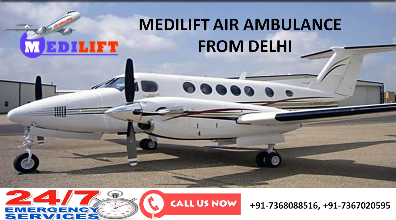Medilift air ambulance from Delhi (8)