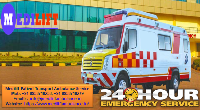 Get Medilift Ventilator Ambulance Service in Ranchi at the Lowest Budget 05